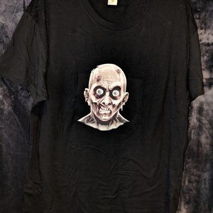 Moving Eye T-shirt -  Black - Zombie - NWOT